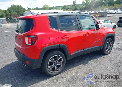 2015 Jeep Renegade Limited из США, поврежденный, VIN ZACCJBDT3FPB89983